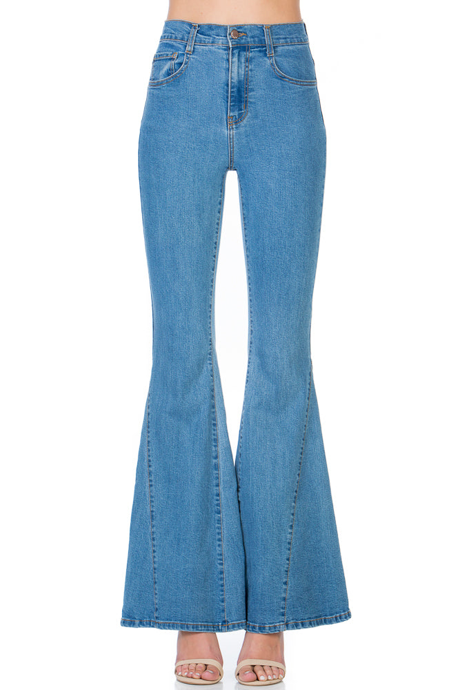O2 denim flare jeans deals