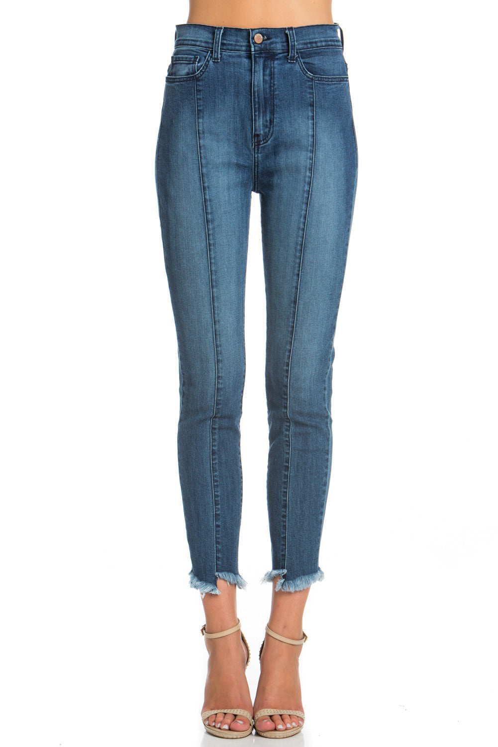 Front Seam Jagged Hem Denim Skinny Jeans – O2 Denim Front Seam Jagged Hem Denim Skinny Jeans – O2 Denim